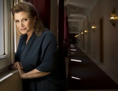 Picture of actress Carrie Fisher